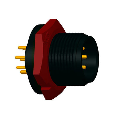 BD-08PMMP-SC7001 by Amphenol LTW - CONNECTOR RECPT MALE 8POS GOLD SOLDER