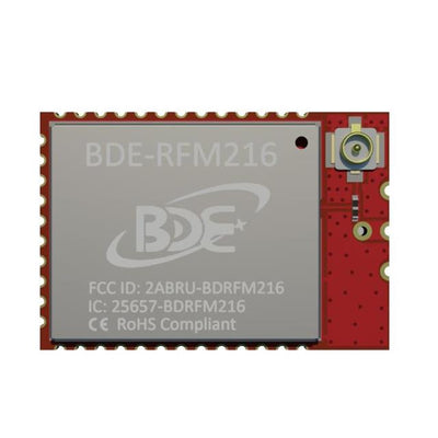 BDE-RFM216-915 by BDE Technology - CC1312 Sub1GHz Module