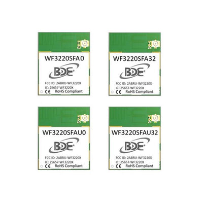 BDE-WF3220SFAU32 by BDE Technology - CC3220SF WiFi Module