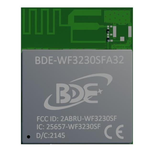 BDE-WF3230SFAU32 by BDE Technology - CC3230SF WiFi Module