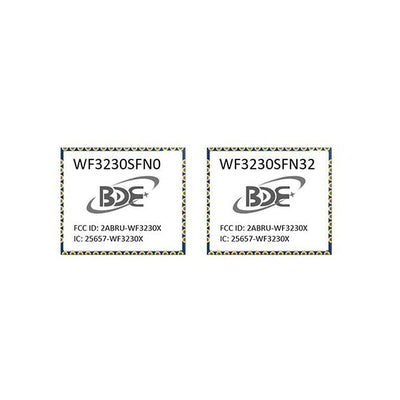 BDE-WF3230SFN32 by BDE Technology - CC3230SF WiFi Module