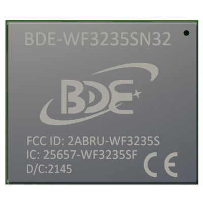 BDE-WF3235SN32 by BDE Technology - CC3235S WiFi 2.4/5GHz Module