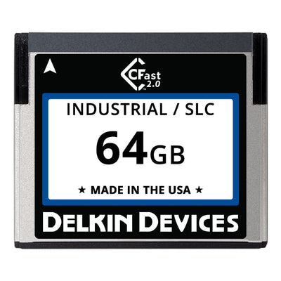 BE64TRDF5-3N000-D by Delkin Devices, Inc. - 64GB SLC CFAST SATA III SSD I-TE