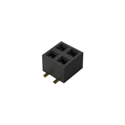 BF080-04-A-1-L-C by GCT - 4POS, 2MM PITCH SOCKET, DIL, SMT