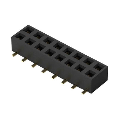 BF080-16-A-0-L-C by GCT - 16POS, 2MM PITCH SOCKET, DIL, SM