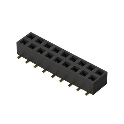 BF080-18-A-1-L-C by GCT - 18POS, 2MM PITCH SOCKET, DIL, SM