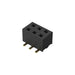 BF100-06-A-D-0-0640-L-C by GCT - 6POS, 2MM PITCH SOCKET, DIL, SMT
