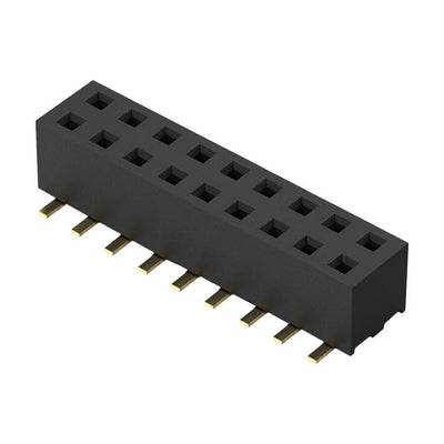 BF100-18-A-C-0-0625-N-D by GCT - 18W, 2MM PITCH SOCKET, DIL, SMT,