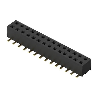 BF100-28-A-C-0-0625-N-D by GCT - 28W, 2MM PITCH SOCKET, DIL, SMT,