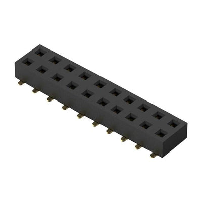 BF121-20-A-0-L-C by GCT - 20POS, 2MM PITCH SOCKET, DIL, SM