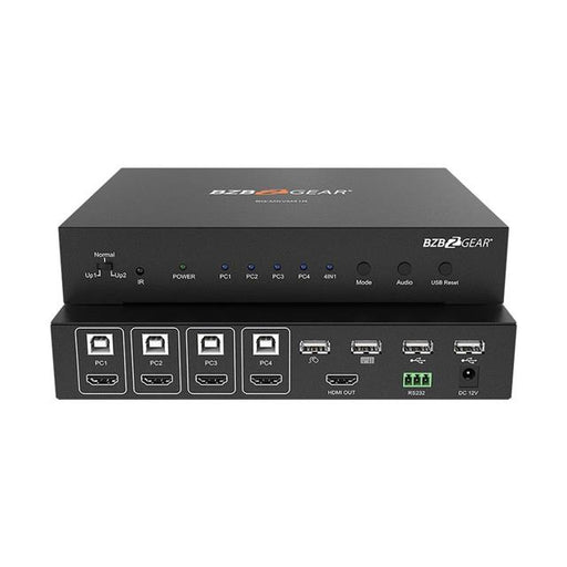 BG-MKVM41R by BZBGEAR - 4X1 HDMI/USB2 KVM MULTIVIEWER