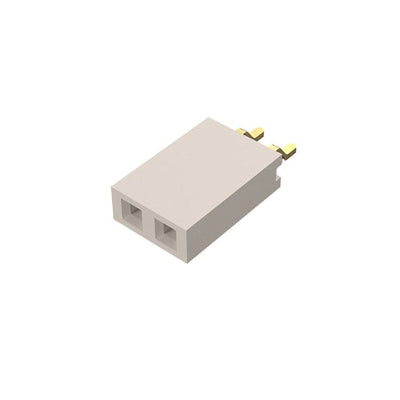 BG300-02-A-L-A by GCT - 2W, 2.54MM PTH SOCKET, SIL, SMT,