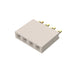 BG300-04-A-L-A by GCT - 4W, 2.54MM PTH SOCKET, SIL, SMT,