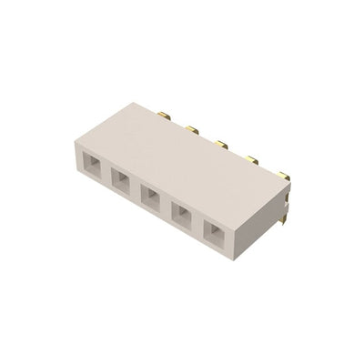 BG302-05-A-L-G by GCT - 5W, 2.54MM PTH SOCKET, SIL, TH,