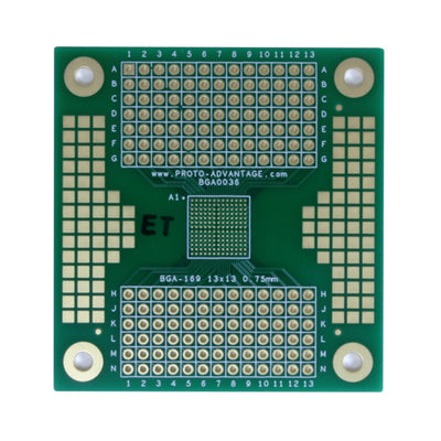 BGA0036 by Chip Quik Inc. - BGA-169 TO PGA-169 SMT ADAPTER (
