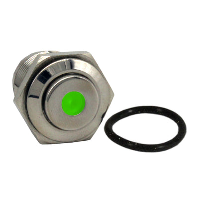 BH16NLSBGB by CIT Relay and Switch - SWITCH PB SPST 1A 125VAC