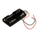 BH2AAW by Hammond Manufacturing - BATT HOLDER AA 2 CELL WIRE LEADS