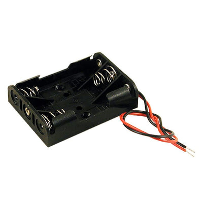 BH3AAAW by Hammond Manufacturing - BATT HOLDER AAA 3 CELL WIRE LEAD