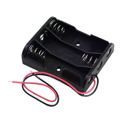BH3AAW by Hammond Manufacturing - BATT HOLDER AA 3 CELL WIRE LEADS