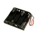 BH4AAW by Hammond Manufacturing - BATT HOLDER AA 4 CELL WIRE LEADS