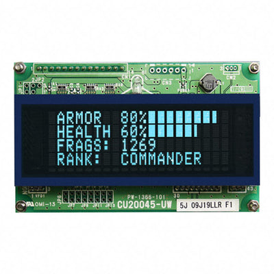 BLU204 by Matrix Orbital - VFD FILTER BLUE 96MMX35MM