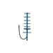 BMYD890O by PCTEL, Inc. - RF ANT 925MHZ YAGI N TYPE F POLE