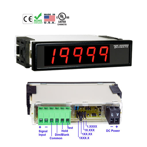 BN-45 by Texmate - 5VDC Power 2V/20V/200V Volt mete