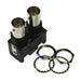 BNC31202FHBV75R by REGAL - BNC CONNECTORS WITH CAPACITOR-DU