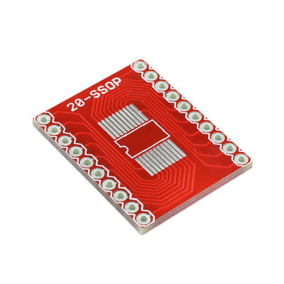 BOB-00499 by SparkFun Electronics - SSOP TO DIP ADAPTER - 20-PIN