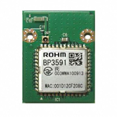 BP3591 by Rohm Semiconductor - RF TXRX MODULE WIFI CHIP ANT