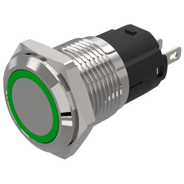 82-4151.0134 by EAO - INDICATOR PANEL LED GRN 7MA 24V