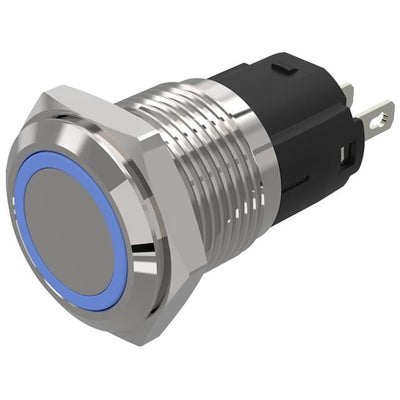 82-4151.0123 by EAO - INDICATOR PANEL LED BLUE 7MA 12V