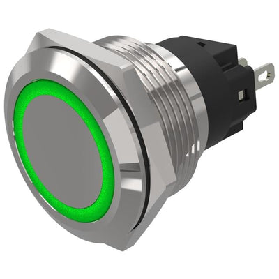 82-6551.0133 by EAO - INDICATOR PANEL LED GRN 7MA 12V
