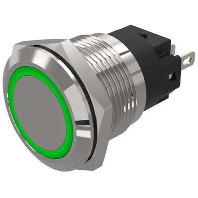 82-5551.0134 by EAO - INDICATOR PANEL LED GRN 7MA 24V