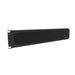 BRP2UBK by Hammond Manufacturing - 2U BRUSHED RACK PANEL
