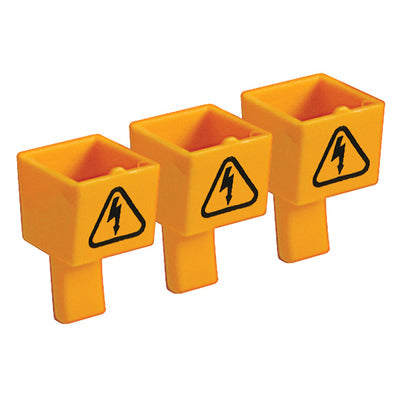 BRUL by Altech Corporation - STRIP OF 3 INSULATION CAPS FOR U