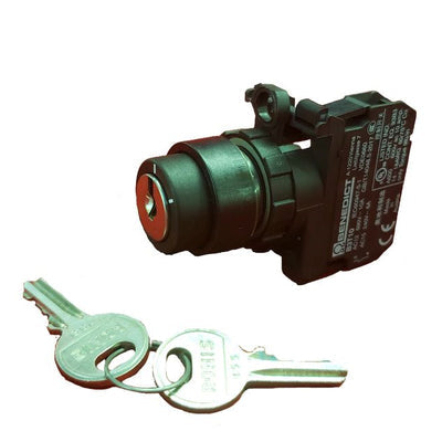 B3SAR 0/10 by Benedict GmbH - KEY SWITCH O-I + CONNCTR+1NO