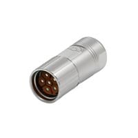 BSA107N00550236000 by TE Intercontec - CONNECTOR PLG HSG FMALE 6POS INLINE