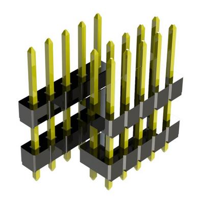 BSTC-106-D-110-24-GT-500-LF by Major League Electronics - .100 Header