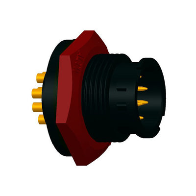BU-10PMMS-LC7001 by Amphenol LTW - CONNECTOR RECPT MALE 10P GOLD SLDR CUP