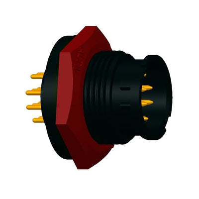BU-12PMMP-LC7001 by Amphenol LTW - CONNECTOR RECPT MALE 12POS GOLD SOLDER