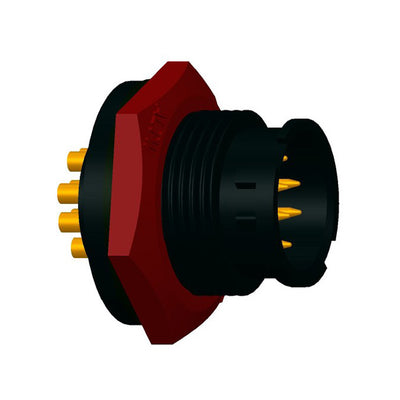 BU-12PMMS-LC7001 by Amphenol LTW - CONNECTOR RECPT MALE 12P GOLD SLDR CUP