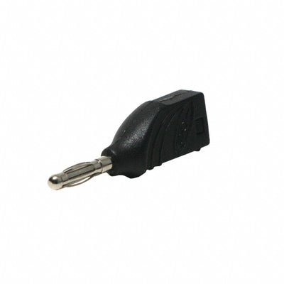 BU-16-0 by Mueller Electric Co - CONNECTOR BANANA PLUG STACK SLDR BLK