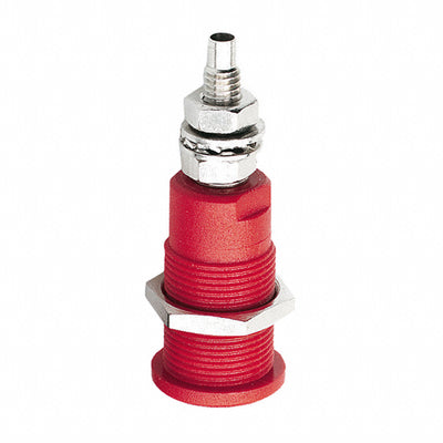 BU-31607-2 by Mueller Electric Co - CONNECTOR BANANA JACK THRD RED