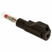 BU-32614-0 by Mueller Electric Co - CONNECTOR BANANA PLUG STACK SLDR BLK