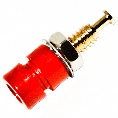 BU-P3542-2 by Mueller Electric Co - CONNECTOR TIP JACK TURRET RED 10PK