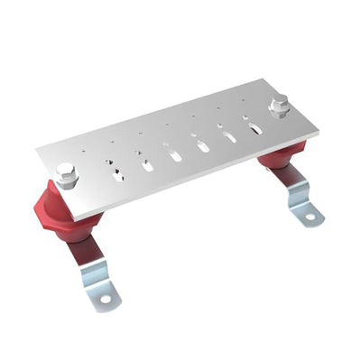 BUSBAR4X10 by Hammond Manufacturing - COPPER GROUND BAR, 4 X 10