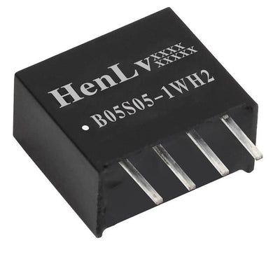 B/S05S05-1WH2 by HenLv Power - DC DC CONVERTER 5V 1W