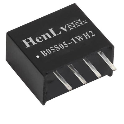 B/S12S12-1WH2 by HenLv Power - DC DC CONVERTER 12V 1W