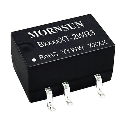 B1215XT-2WR3 by Mornsun America, LLC - DC DC CONVERTER 15V 2W